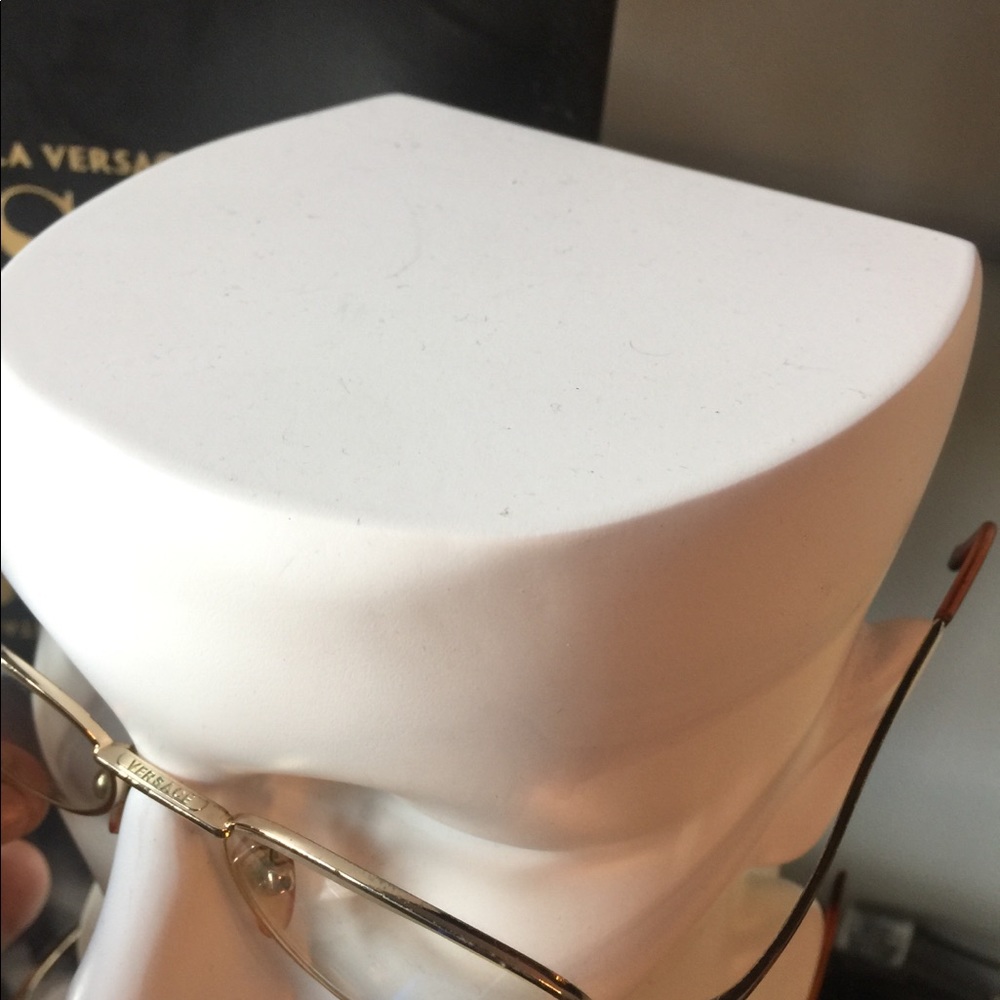 Versace Reading Gold Frames With Case - image 2